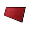Rhino Mats Opus Entrance Mat, Polypropylene/Rubber, 3/8" Thick, Red, 4 ft W x 6 ft L OPUS-4872R - alternate 6